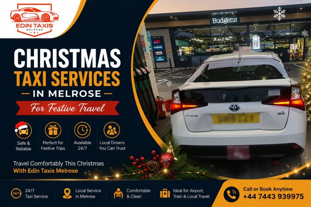 Christmas Taxi Services in Melrose for Festive Travel