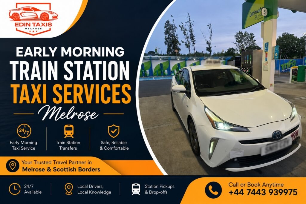 Early Morning Train Station Taxi Services Melrose