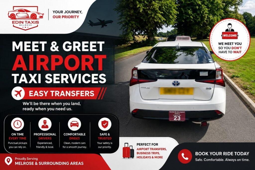 Meet & Greet Airport Taxi Services Easy Transfers