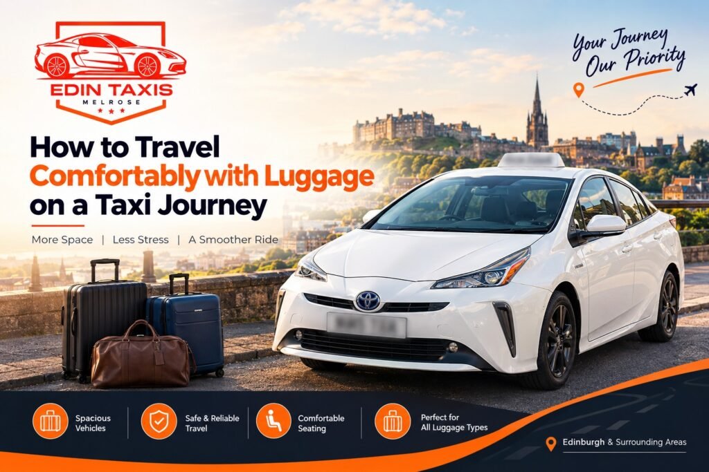 How to Travel Comfortably with Luggage on a Taxi Journey